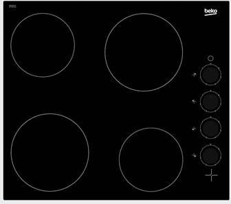 Beko HIC 64100 keramische kookplaat