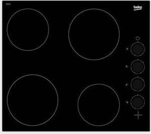 Beko HIC 64100 Kookplaat vitrokeramisch 4 infra rood 60 cm