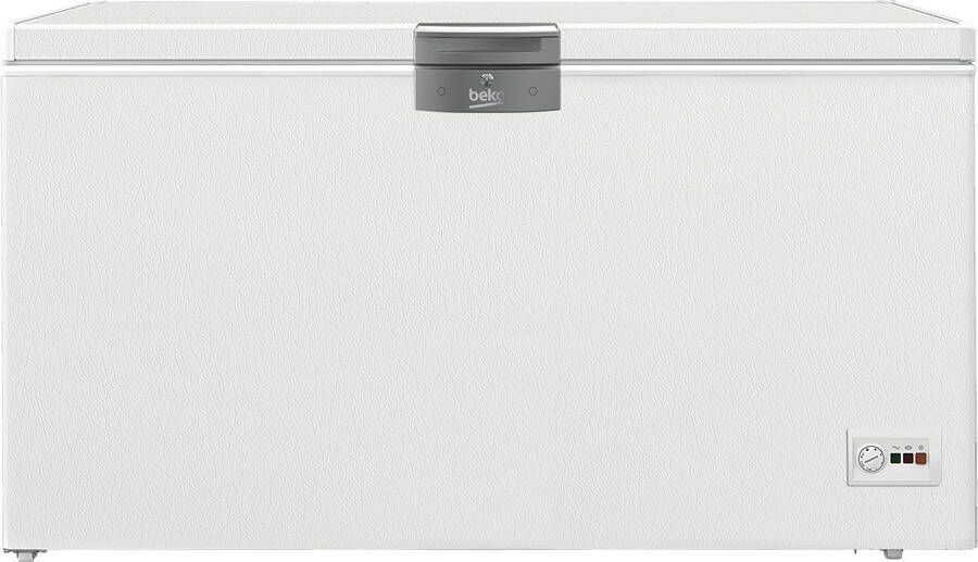 Beko HSM46741 Vrieskist Wit Leer met Patroon