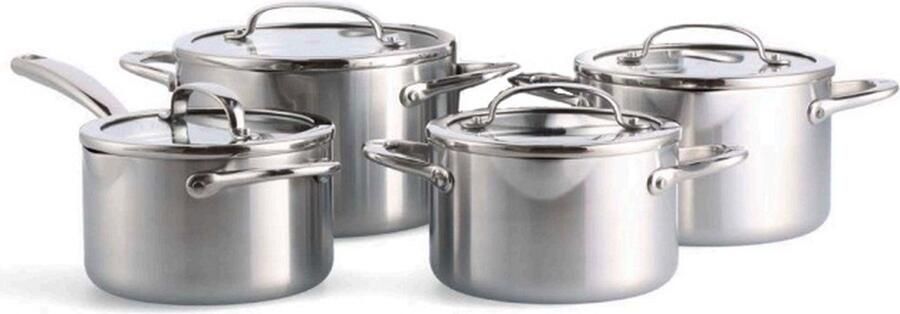BK Twist Pannenset RVS edelstaal 4 delig - Foto 2
