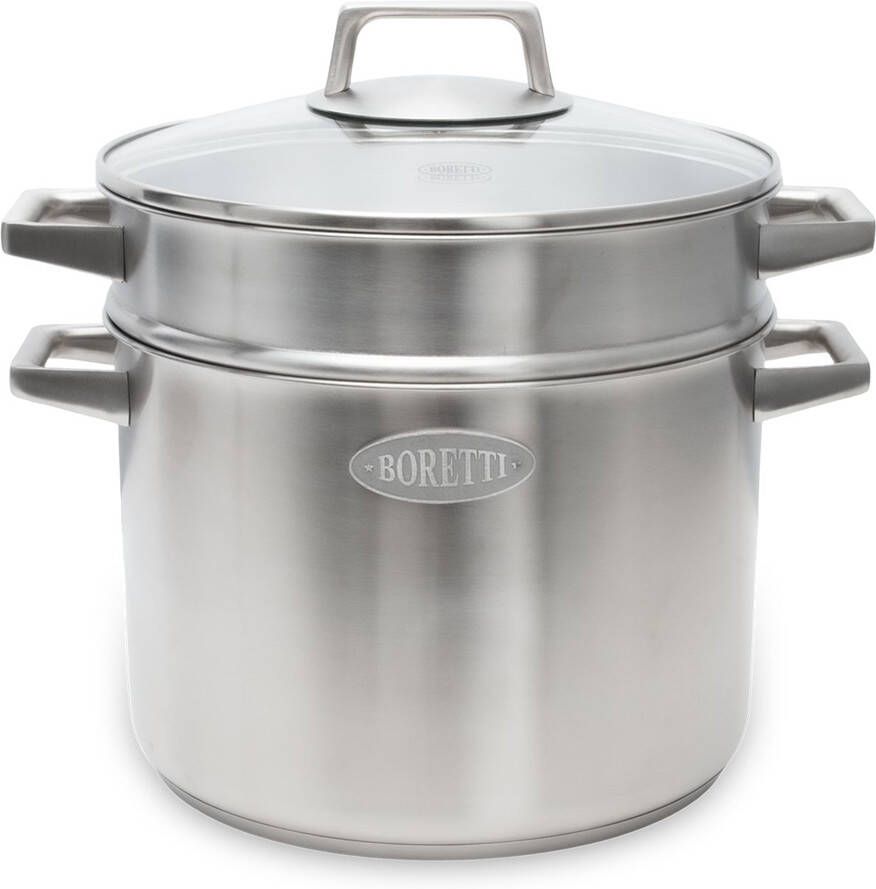 Boretti BAC 154 Pasta Pan Stoompan Ø25cm RVS