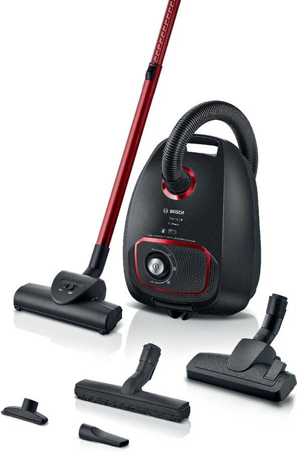 Bosch BGL41POW2H Serie 4 Stofzuiger met Zak ProPower Zwart