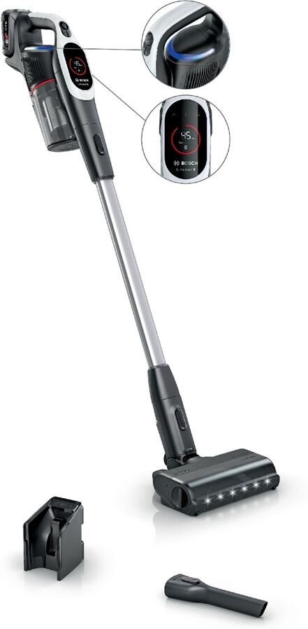 Bosch BCS931WBA Unlimited 9 Steelstofzuiger Wit