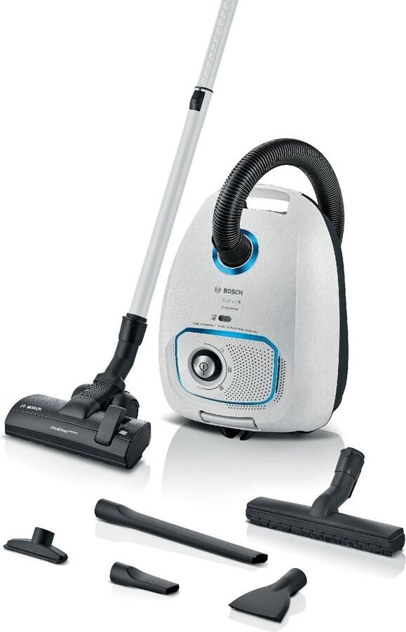 Bosch BGL41SIL2H ProSilence Serie 4 Stofzuiger met Zak Wit