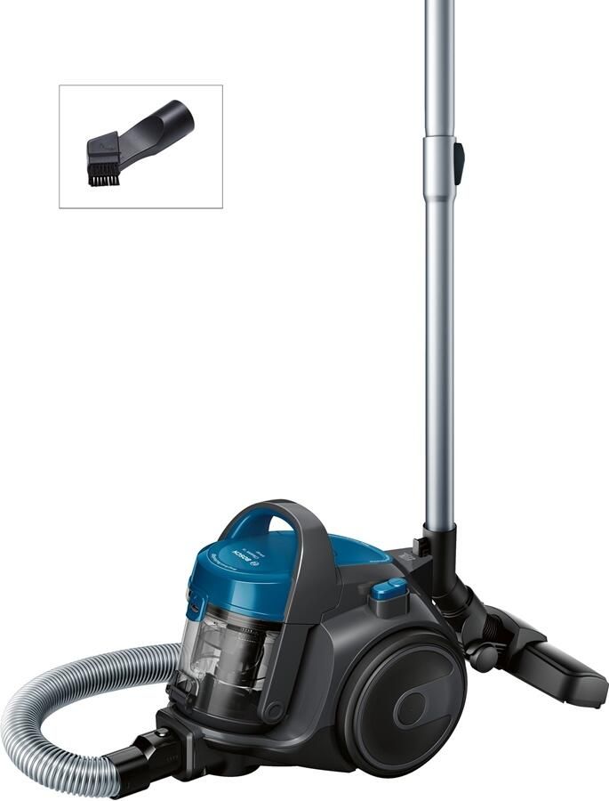 Bosch BGS05A220 Cleann'n Stofzuiger zonder zak Blauw