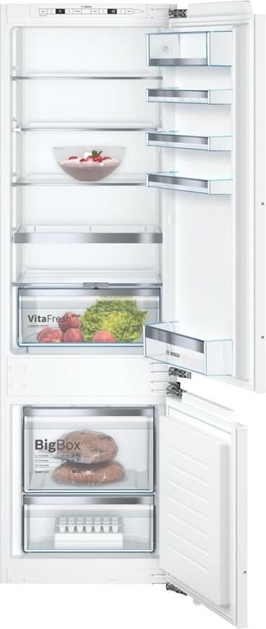 Bosch Serie 6 KIS87AFE0 Koel-vriescombinatie Ingebouwd 272 l E Wit
