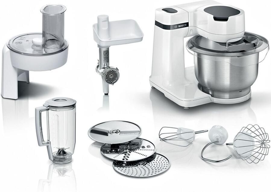 Bosch Serie 2 MUMS2EW30 keukenmachine 700 W 3 8 l Wit Keukenrobot - Foto 2
