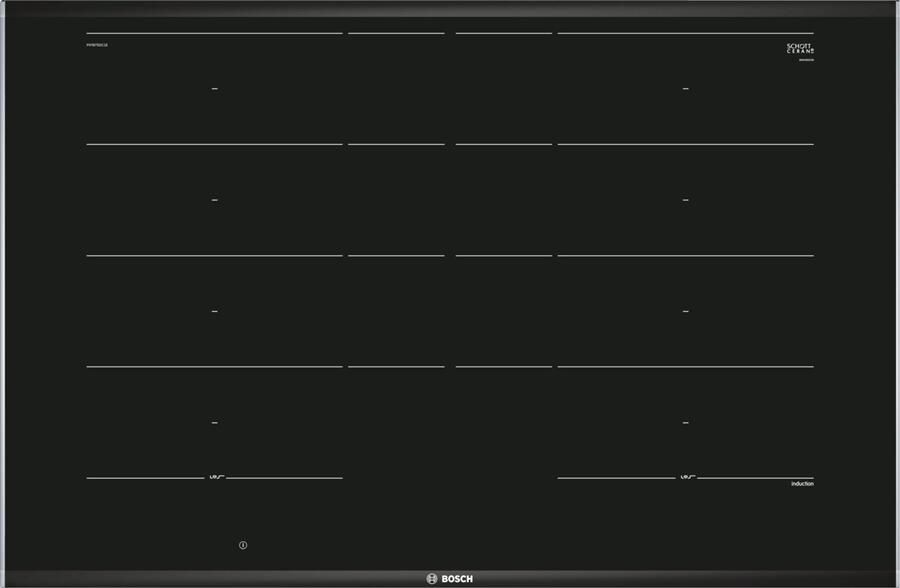 BOSCH Flex-inductiekookplaat van SCHOTT CERAN PXY875DC1E met directselect premium