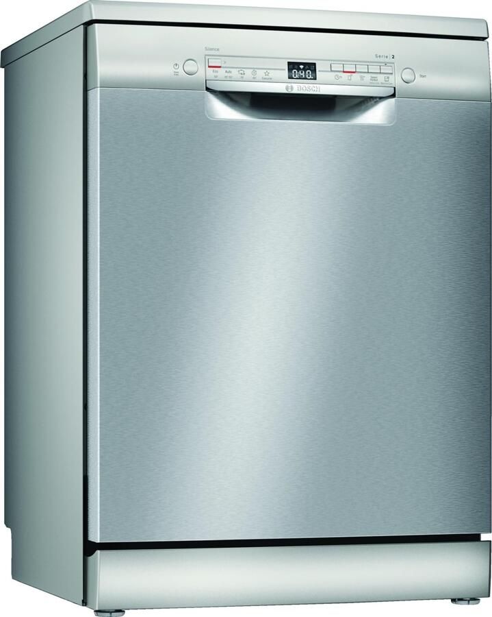 Bosch SMS2ITI33E Serie 2 Vrijstaande vaatwasser RVS Home Connect