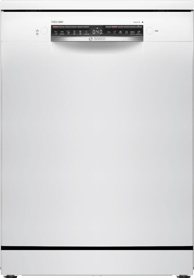 Bosch SMS4ELW21E EXCLUSIV Vrijstaande vaatwasser Wit