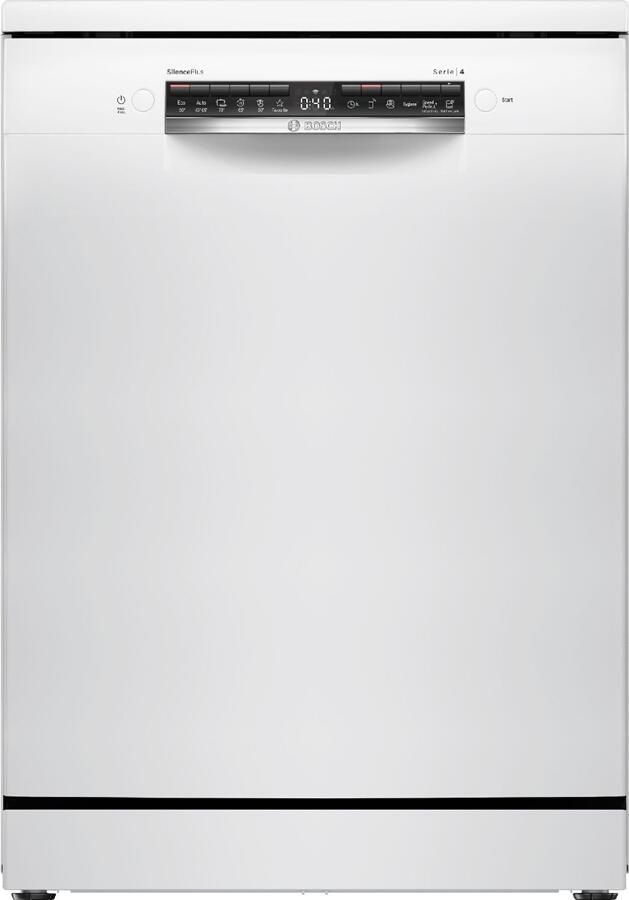 Bosch SMS4EVW09E Vrijstaande vaatwasser Wit