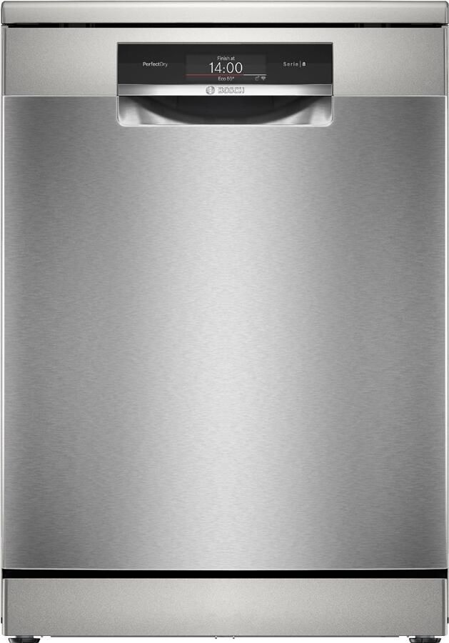 Bosch SMS8TCI04E Vrijstaande vaatwasser Grijs