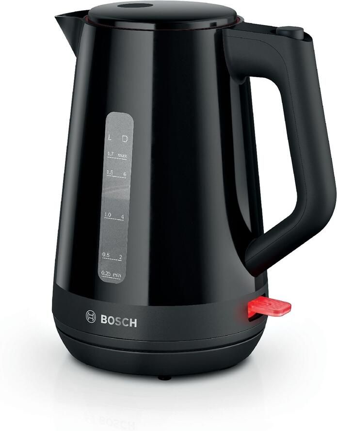Bosch Waterkoker TWK1M123 MyMoment Zwart inhoud 1 7L 360° voet antikalkfilter