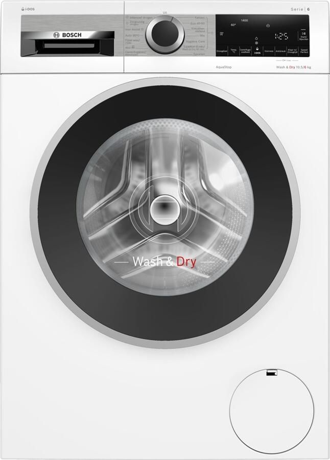 Bosch Serie 6 WNG254A7NL Was-droogcombinatie 10.5 6 kg 1400 rpm