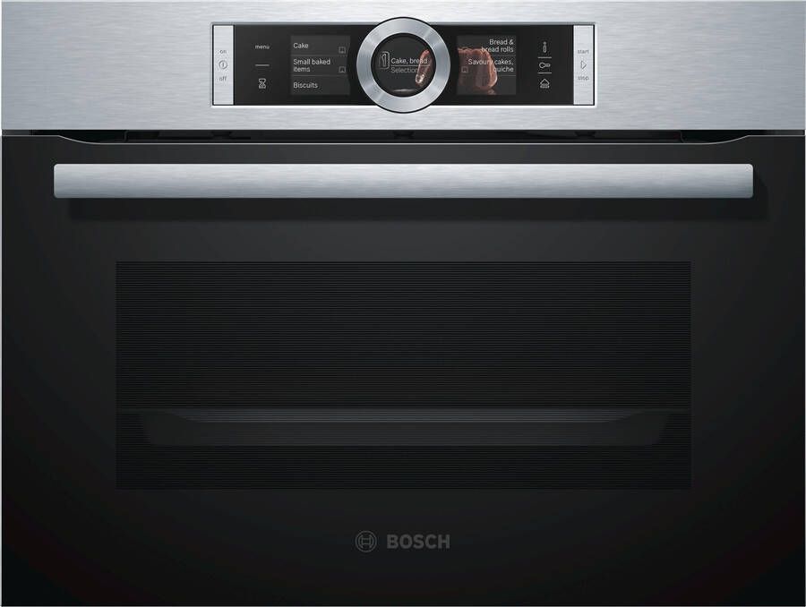Bosch CSG636BS3 Serie 8 Inbouw oven met stoom