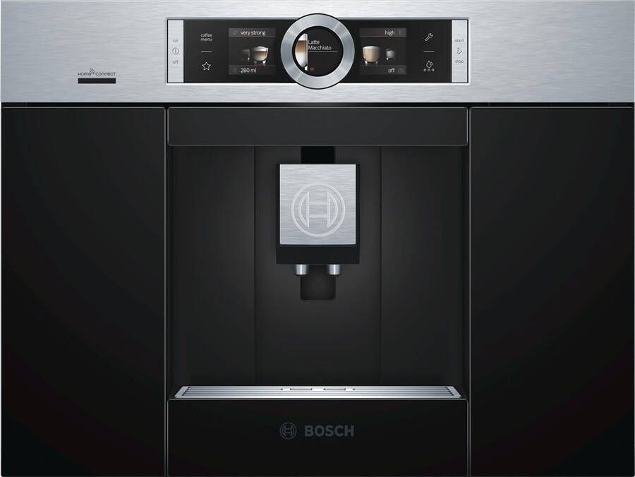 Bosch Siemens CTL636ES6 volautomatische espressomachines Roestvrijstaal