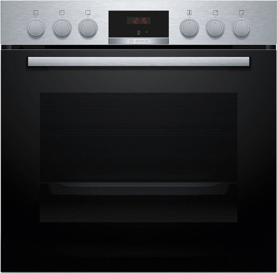 Bosch HRG578BB7 Serie 6 Oven met Toegevoegde Stoom 60 x 60 cm Zwart