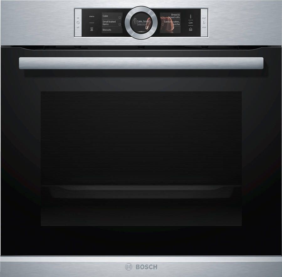 Bosch HSG636BS1 Serie 8 Inbouw oven met stoom