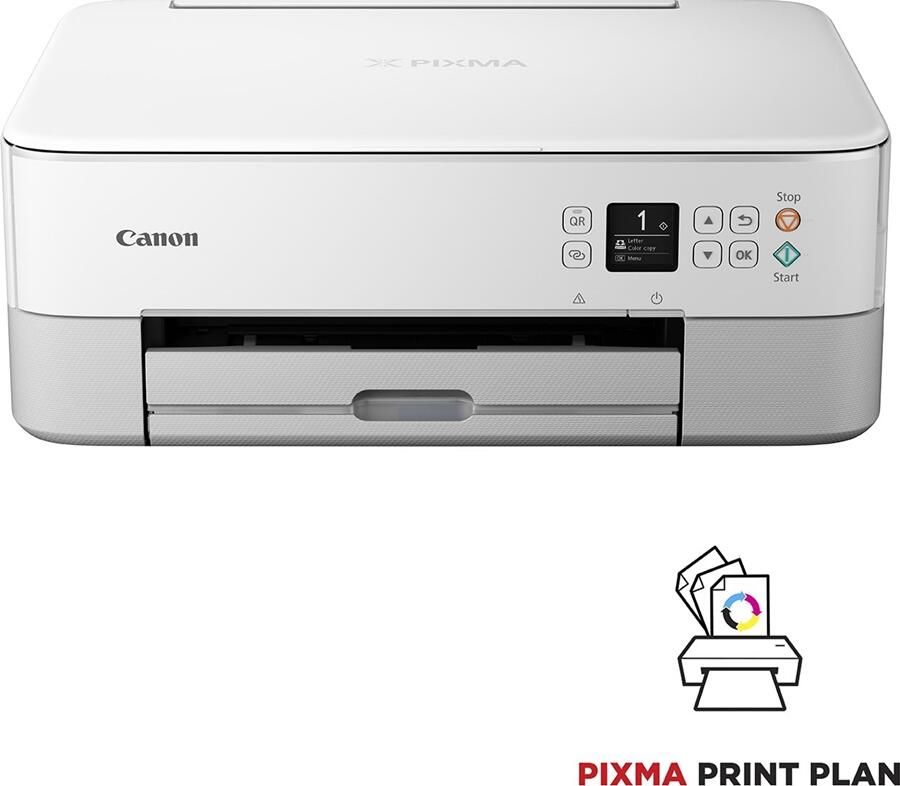Canon All-in-oneprinter PIXMA TS5351i 3-in-1 inkjet-multifunctionele printer in wit