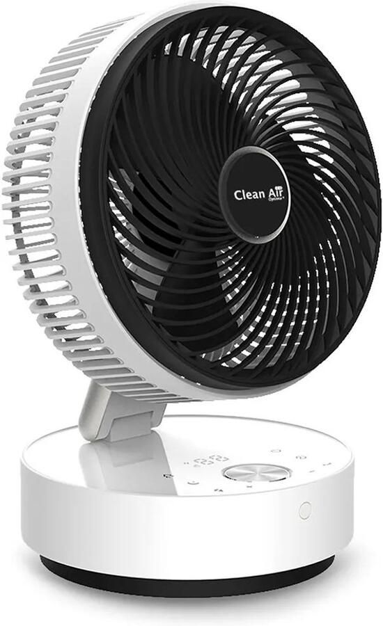 Clean Air Optima CA-404W Design Circulator Ventilator Oscillatie 80º en 180º Extreem stil Slaapmodus Luchtzuivering door Ionisator - Foto 2