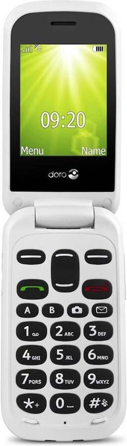 Doro 2404 Rd wh Easy To Use Mobile Phone Red | Smartphones tablets en meer | Telefonie&Tablet Mobiele telefoons | 253-80217