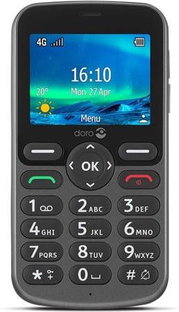 Doro 5860 Graphite | Mobiele telefoons | Telefonie&Tablet Bel&SMS | 7322460082093