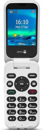 Doro 6820 Red White | Mobiele telefoons | Telefonie&Tablet Bel&SMS | 7322460082277