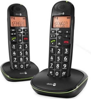 Doro PhoneEasy 100W Duo | Vaste telefoons | Telefonie&Tablet Bel&SMS | 250-70005