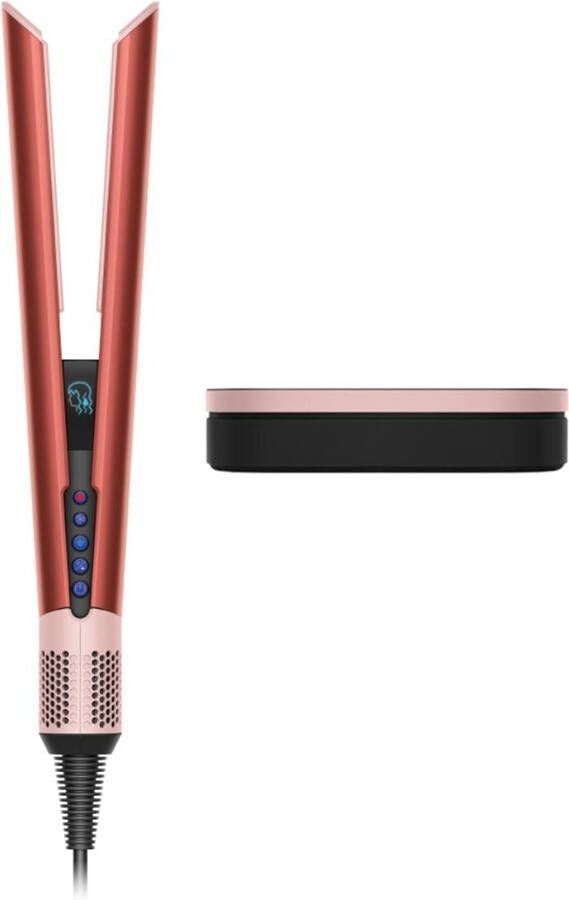 Dyson Airstrait Straightener Strawberry Bronze Blush Pink