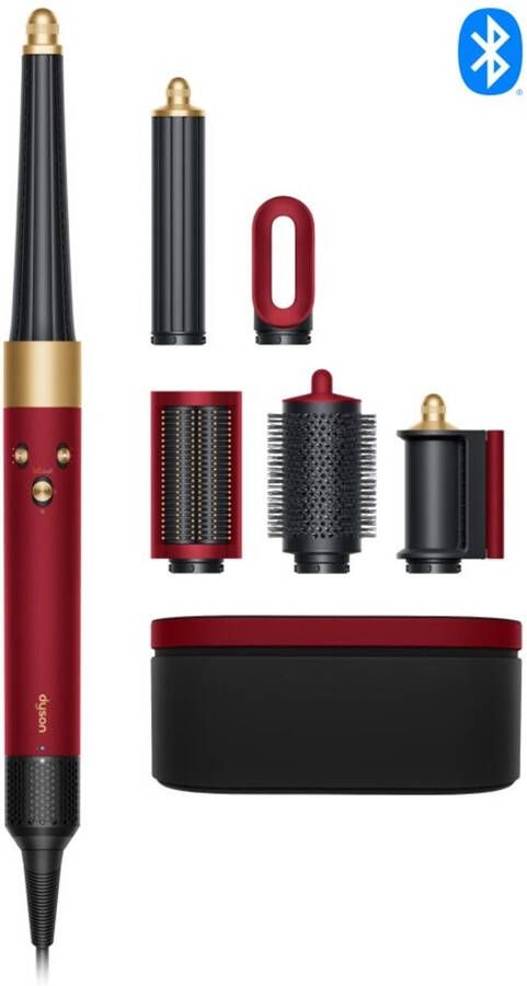 Dyson Airwrap i.d. Straight + Wavy Red Velvet Goud