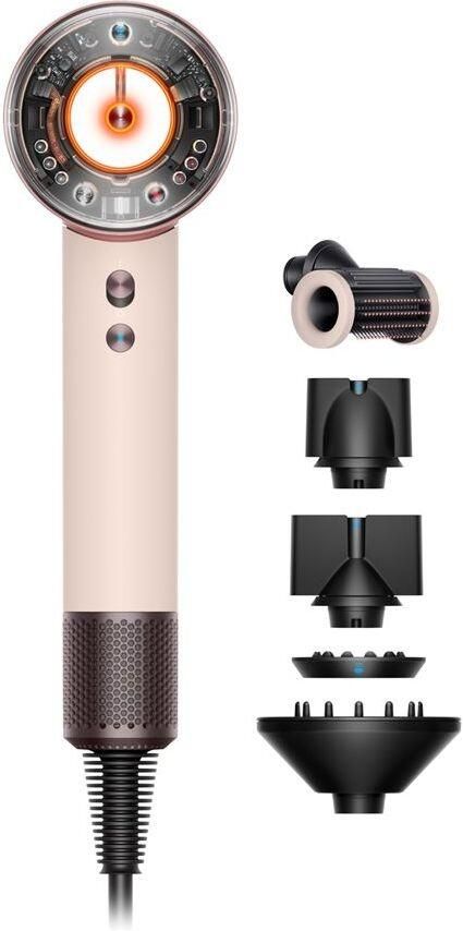 Dyson Supersonic Nural Straight & Wavy Föhn Haardroger Ceramic Pink Rose Gold