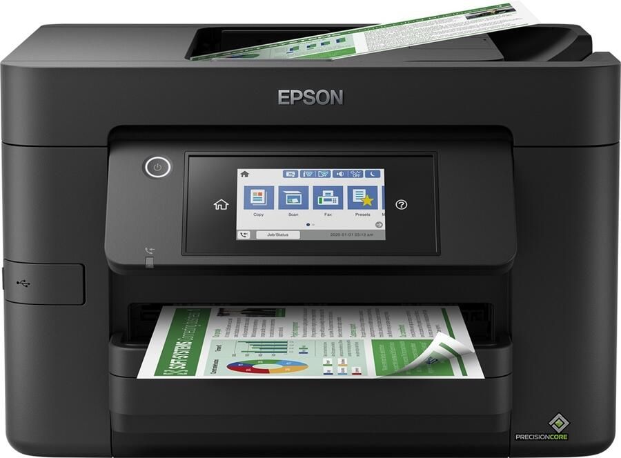 Epson WorkForce Pro WF-4820DWF All-in-one inkjet printer Zwart - Foto 1