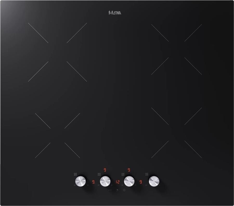 ETNA KI560KZT Elektrische kookplaat 59 cm 4 Kookzones 10 Kookstanden Kinderbeveiliging Restwarmte indicatie - Foto 3