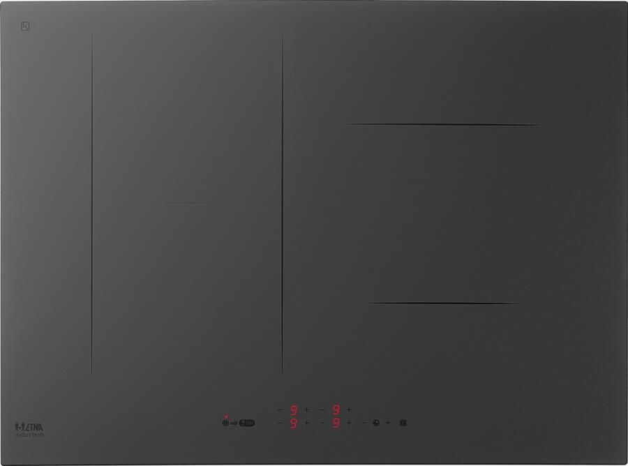 ETNA KIF670DS Matte inductiekookplaat 1 of 2-fase 70 cm - Foto 3