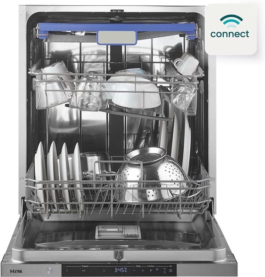 ETNA VW738NC Inbouw vaatwasser (60 cm) Volledig geïntegreerd Besteklade connect app 14 couverts geluidsniveau 38 dB(A) - Foto 3