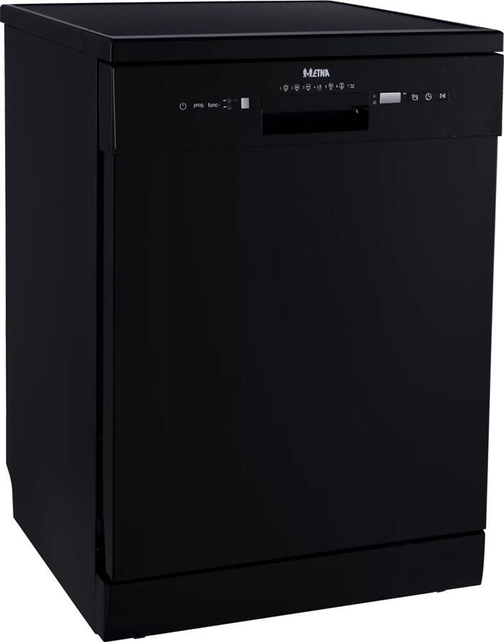 ETNA VWV142ZWA Vrijstaande vaatwasser Zwart 60 cm 42dB 14 Couverts Extra droog - Foto 3