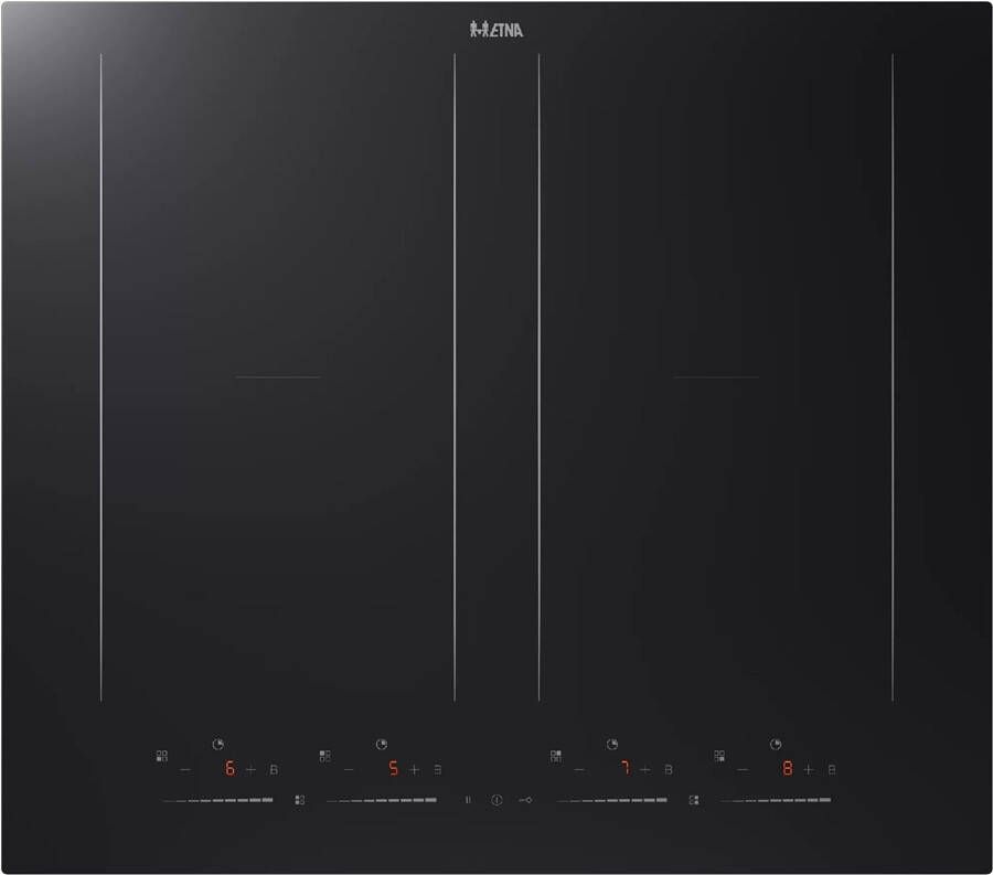 ETNA KIF5462ZT Inductiekookplaat 59 cm Dubbele Koppelbare Flexzones