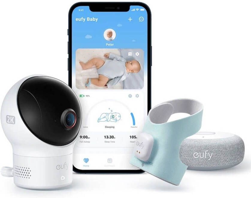 Eufy Anker S340 Smart Sock Baby Monitor Set