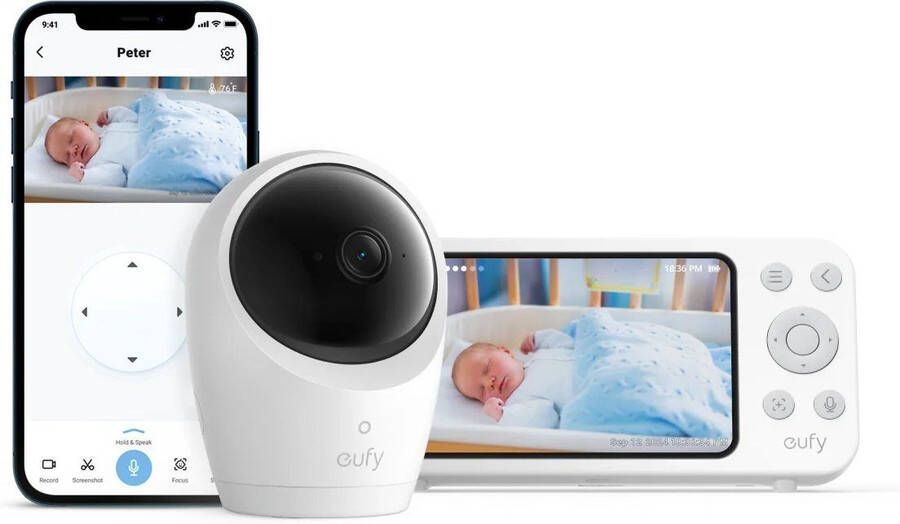 Eufy Baby Monitor E20 Babyfoon