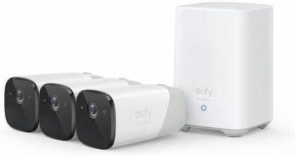 Eufy cam 2 Pro 3 stuks met HomeBase