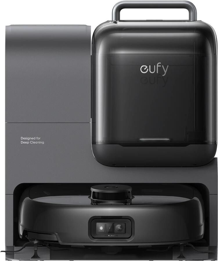 Eufy Robot Vacuum Omni E28 Robot stofzuiger Zwart
