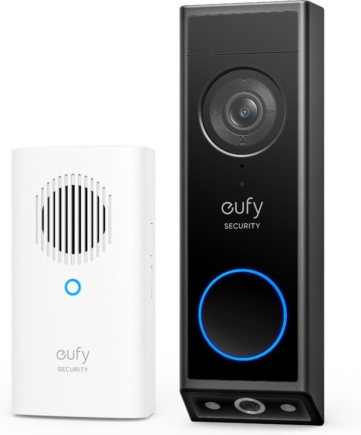 Eufy Video Doorbell E340 + Chime | Draadloze deurbellen | 0194644151942