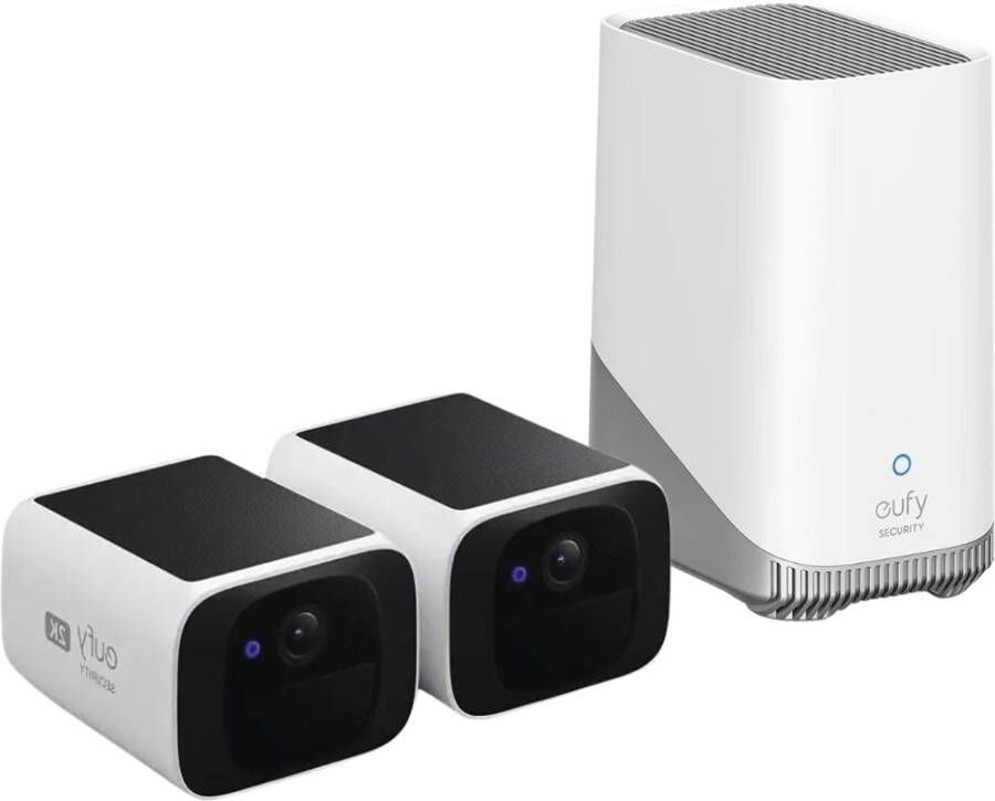 Eufy SoloCam S220 2-pack + HomeBase 3