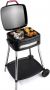 Fritel BBQ 3278 Elektrische barbecue en tafelgrill grilloppervlak 40x36cm + onderstel + deksel + wielen zwart - Thumbnail 2