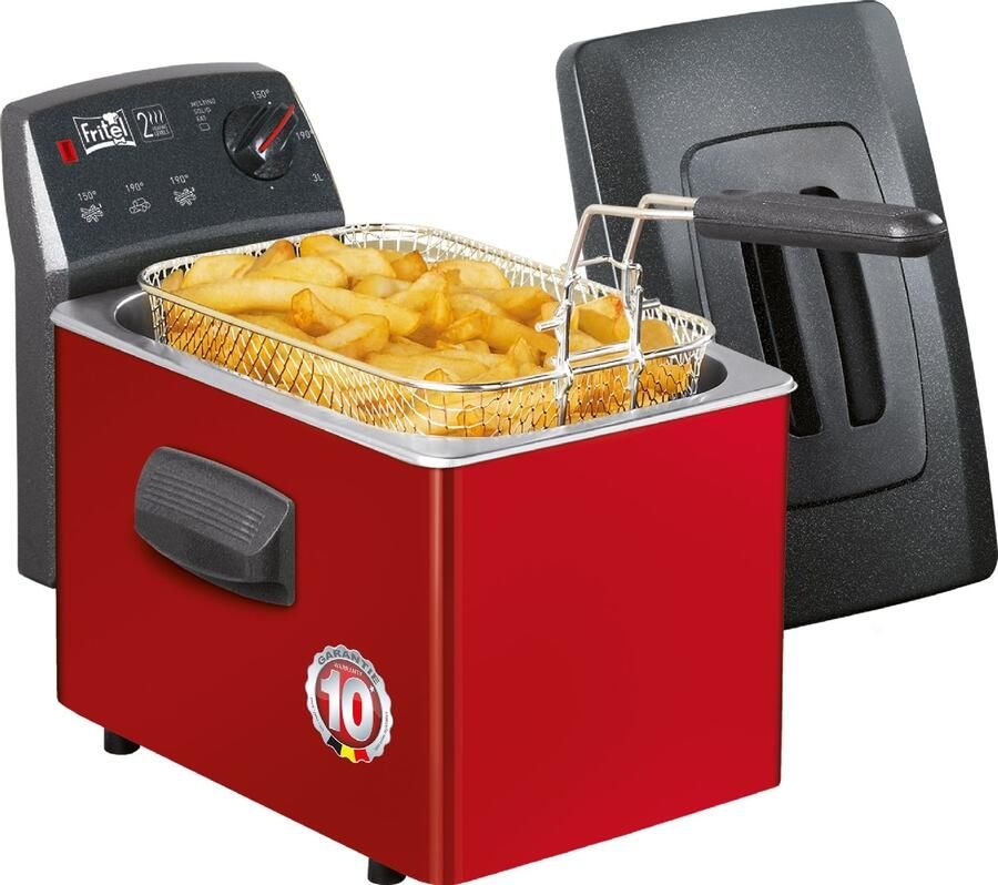 Fritel Frituurpan Turbo SF 4153 Red | Frituurpannen | 5410585372341