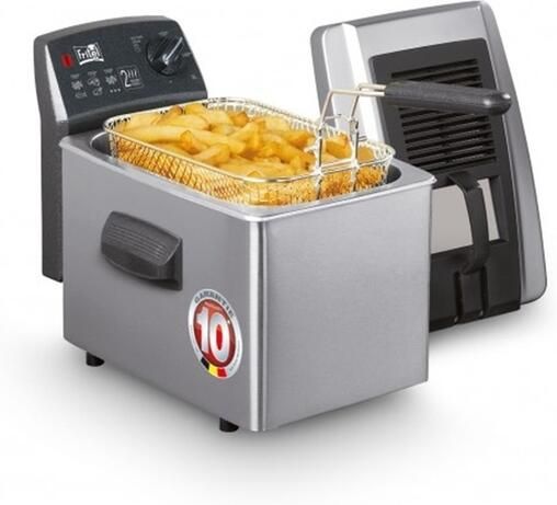 Fritel SF 4170 Frituurpan 3 l 3 l 4 persoon personen Enkel Zwart Zilver