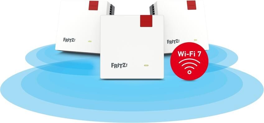 Fritz! Mesh set 1700 3-pack Mesh router Wit - Foto 2
