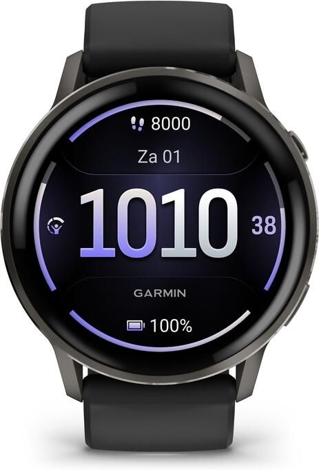 Garmin Venu 4 45 mm met zwarte siliconen band - Foto 3