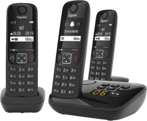 Gigaset AS690ARs Trio Senioren Dect telefoon met beantwoorder