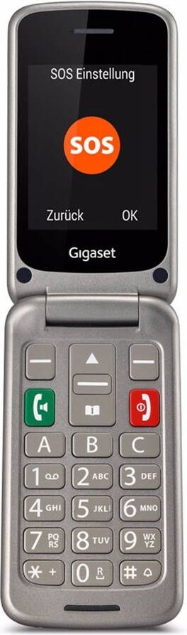 Gigaset GL590 Zwart | Mobiele telefoons | Telefonie&Tablet Bel&SMS | 4250366858043